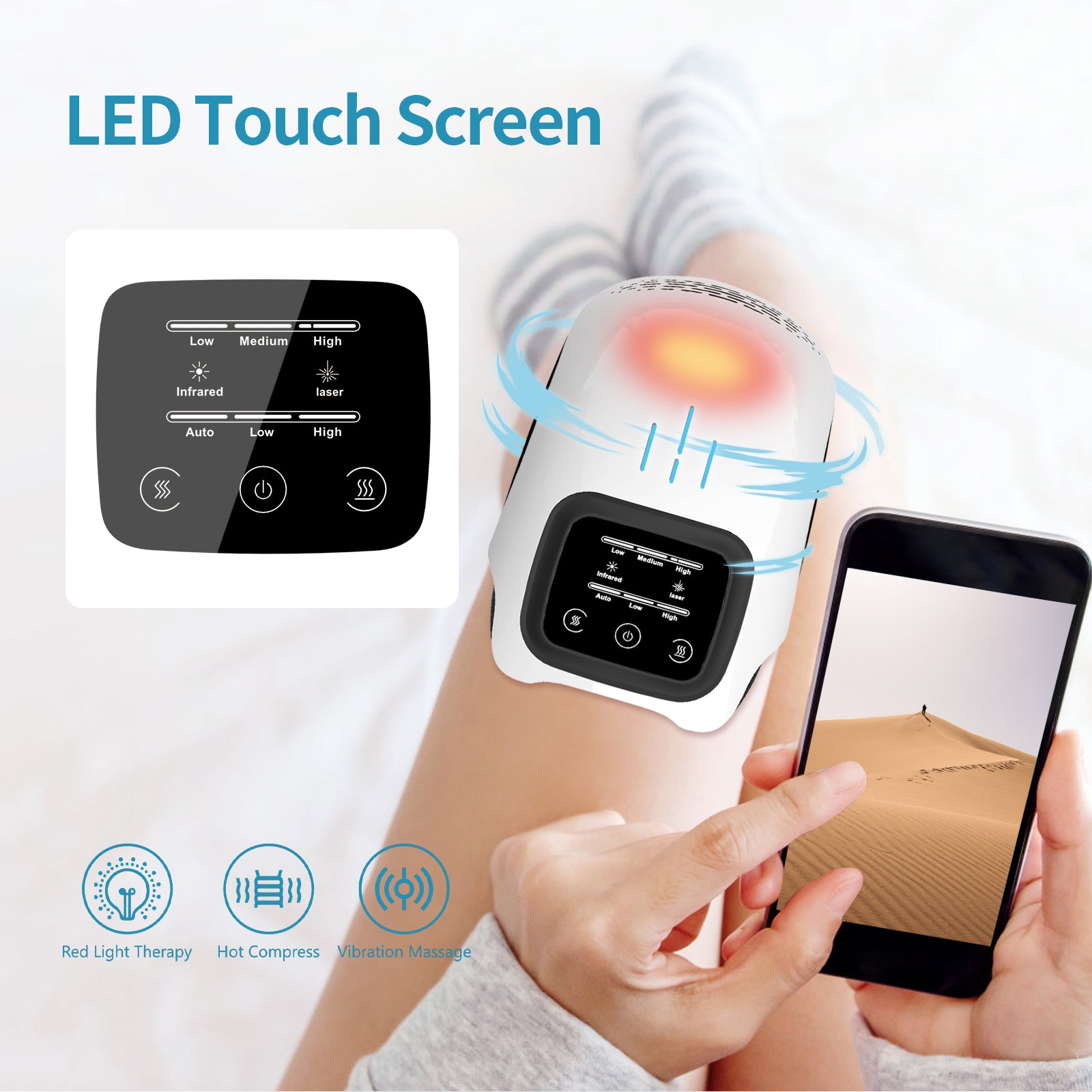 Electric Smart Knee Massager