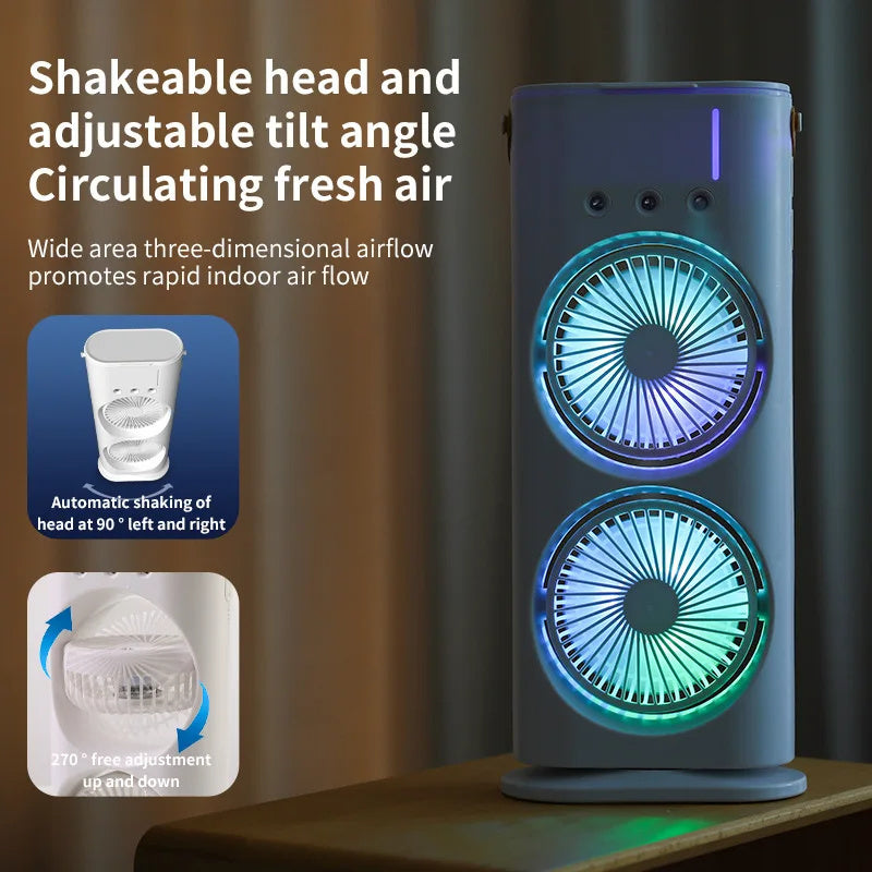 Portable Mist cooling Fan